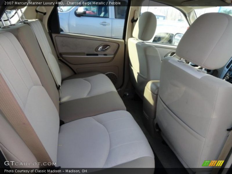Charcoal Beige Metallic / Pebble 2007 Mercury Mariner Luxury 4WD