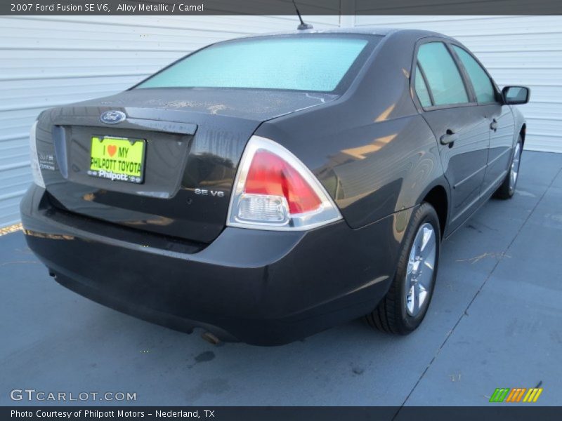 Alloy Metallic / Camel 2007 Ford Fusion SE V6