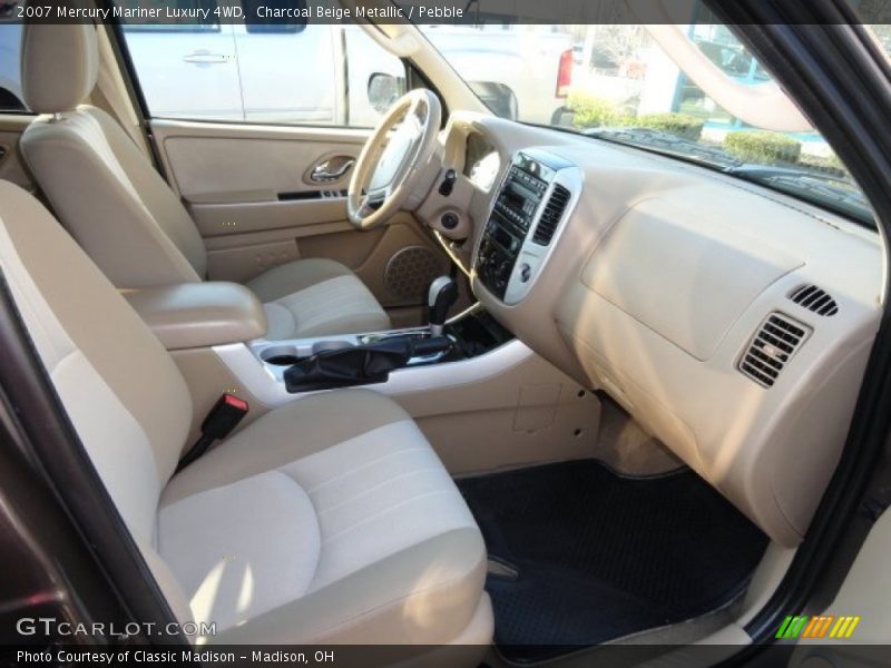 Charcoal Beige Metallic / Pebble 2007 Mercury Mariner Luxury 4WD