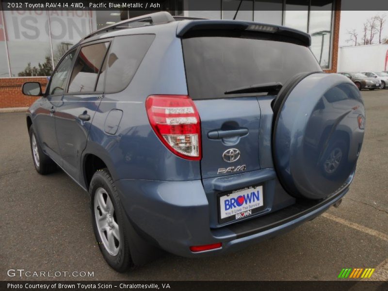 Pacific Blue Metallic / Ash 2012 Toyota RAV4 I4 4WD