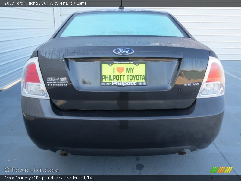 Alloy Metallic / Camel 2007 Ford Fusion SE V6
