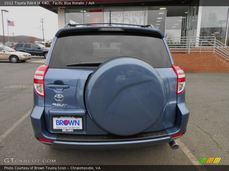 Pacific Blue Metallic / Ash 2012 Toyota RAV4 I4 4WD