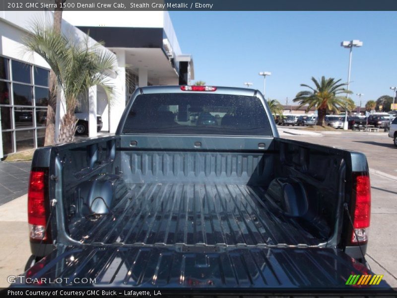 Stealth Gray Metallic / Ebony 2012 GMC Sierra 1500 Denali Crew Cab