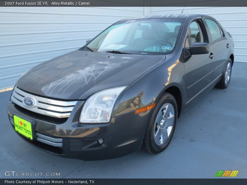 Alloy Metallic / Camel 2007 Ford Fusion SE V6