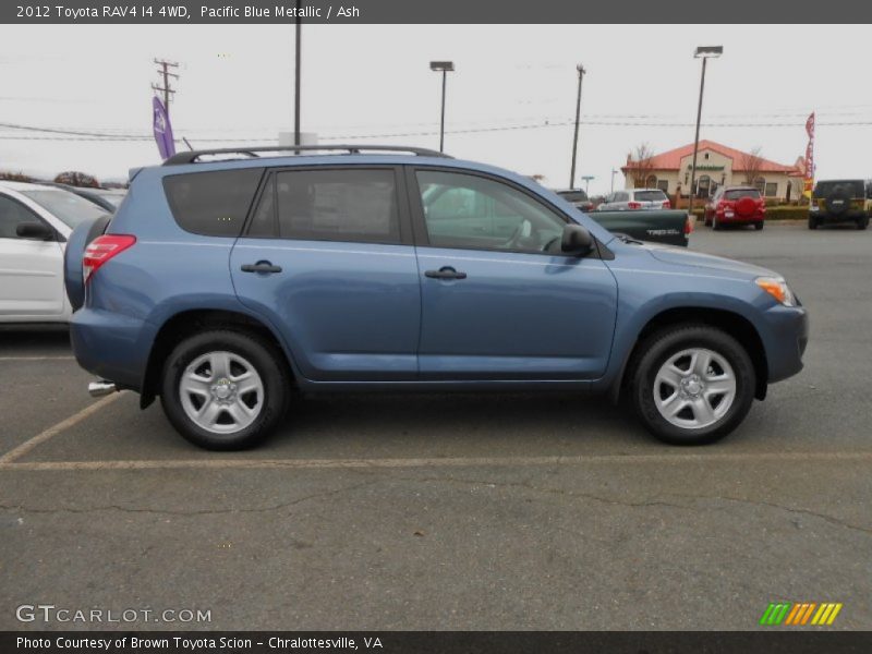 Pacific Blue Metallic / Ash 2012 Toyota RAV4 I4 4WD