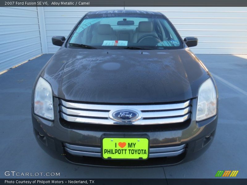 Alloy Metallic / Camel 2007 Ford Fusion SE V6