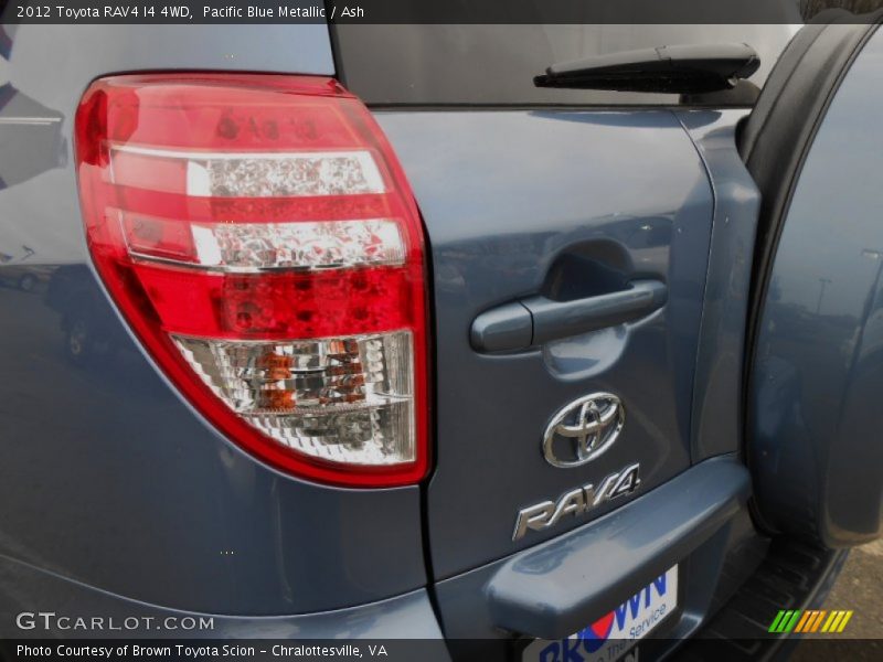 Pacific Blue Metallic / Ash 2012 Toyota RAV4 I4 4WD