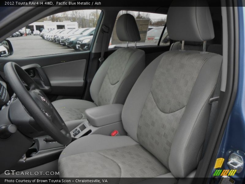 Pacific Blue Metallic / Ash 2012 Toyota RAV4 I4 4WD