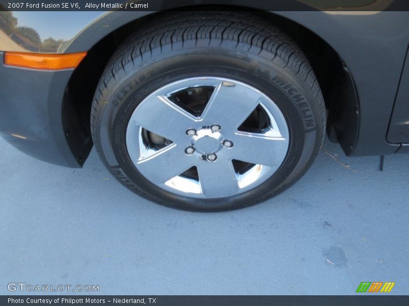 Alloy Metallic / Camel 2007 Ford Fusion SE V6