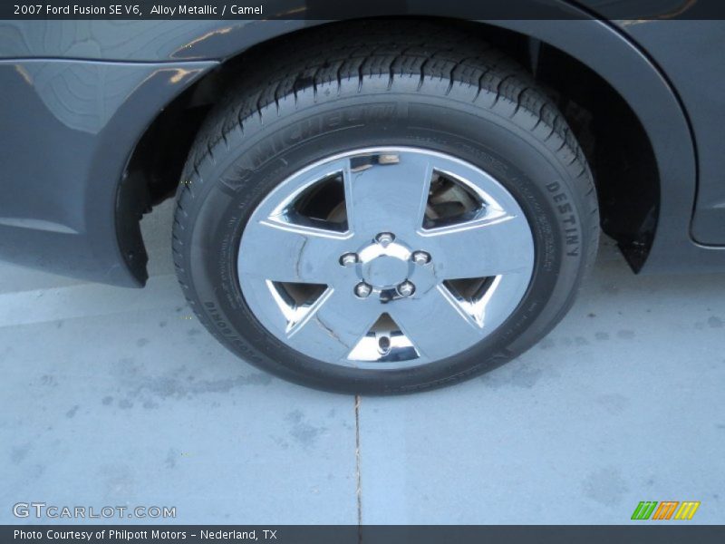 Alloy Metallic / Camel 2007 Ford Fusion SE V6