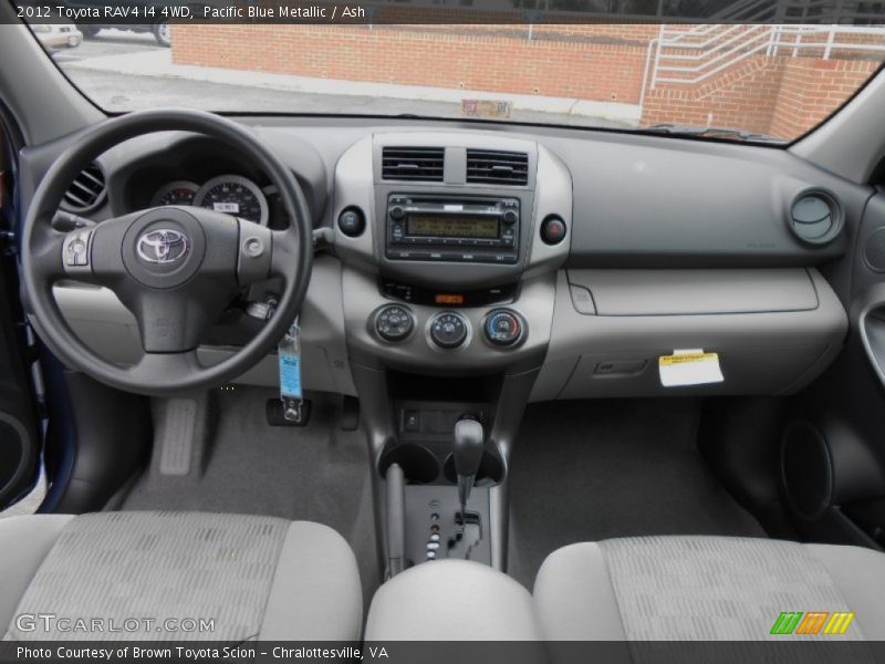 Pacific Blue Metallic / Ash 2012 Toyota RAV4 I4 4WD