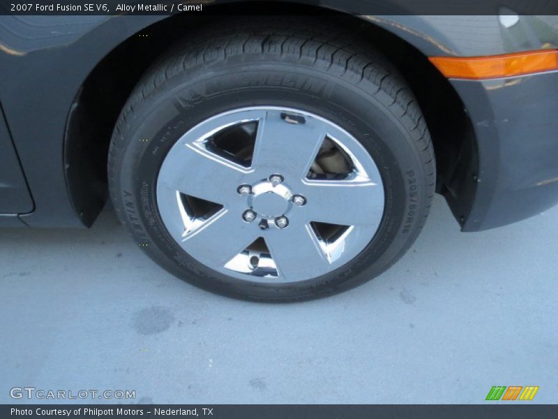 Alloy Metallic / Camel 2007 Ford Fusion SE V6
