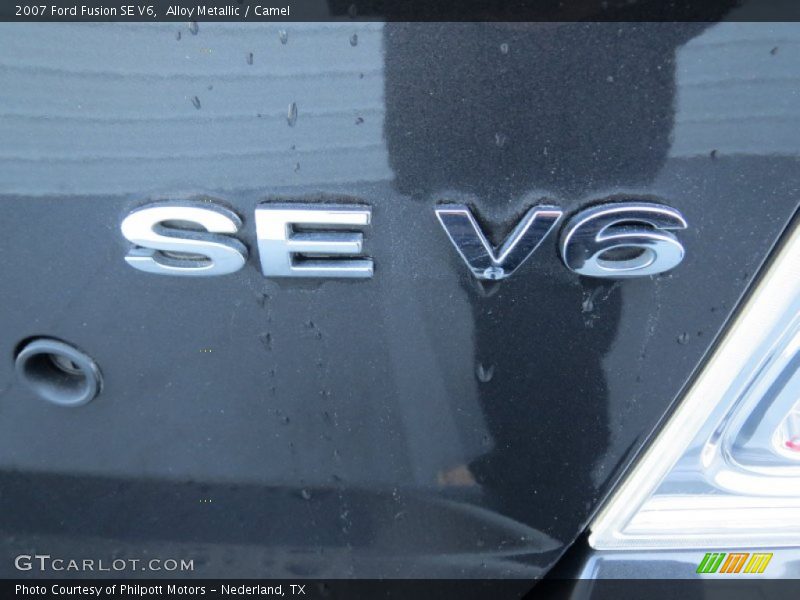 Alloy Metallic / Camel 2007 Ford Fusion SE V6