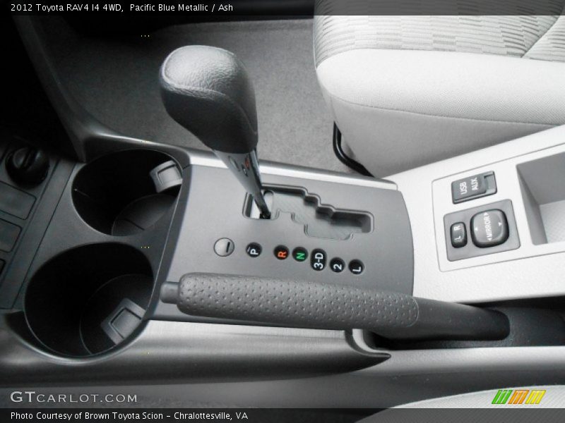 Pacific Blue Metallic / Ash 2012 Toyota RAV4 I4 4WD