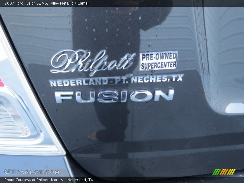 Alloy Metallic / Camel 2007 Ford Fusion SE V6