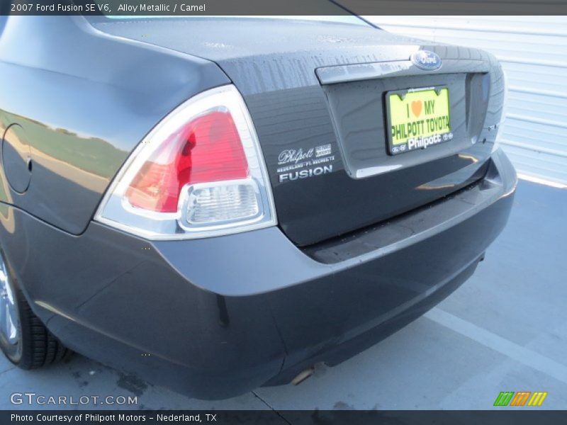Alloy Metallic / Camel 2007 Ford Fusion SE V6