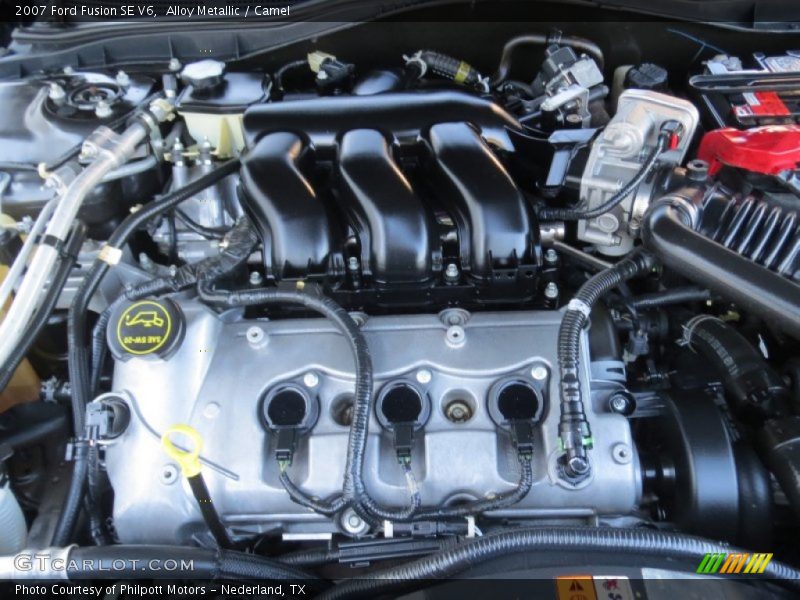 Alloy Metallic / Camel 2007 Ford Fusion SE V6