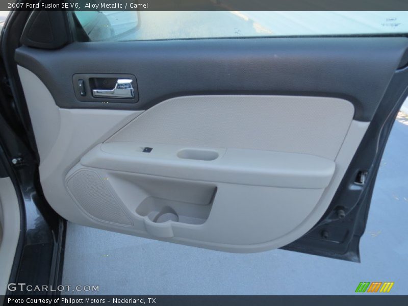 Alloy Metallic / Camel 2007 Ford Fusion SE V6