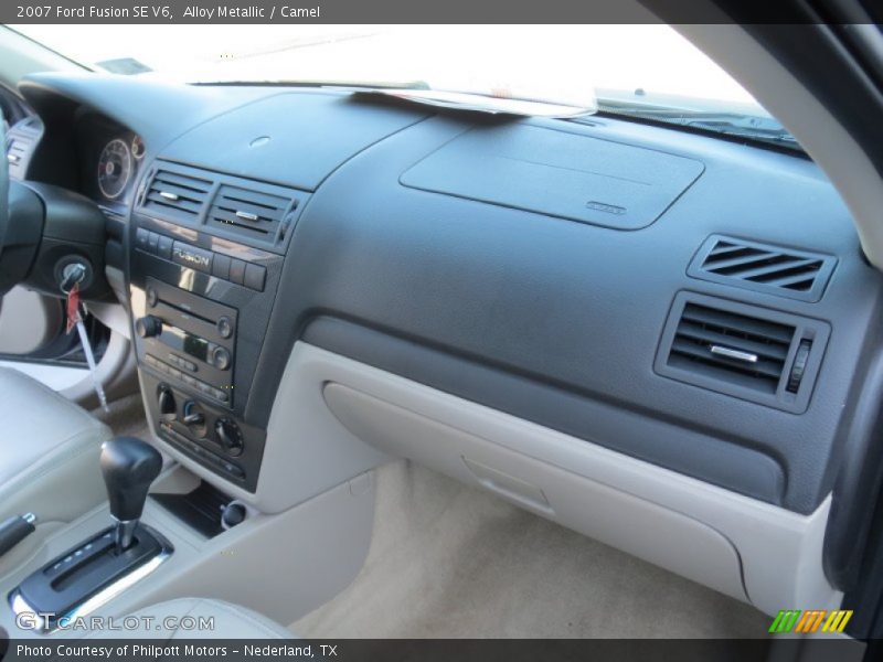 Alloy Metallic / Camel 2007 Ford Fusion SE V6