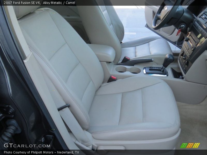 Alloy Metallic / Camel 2007 Ford Fusion SE V6