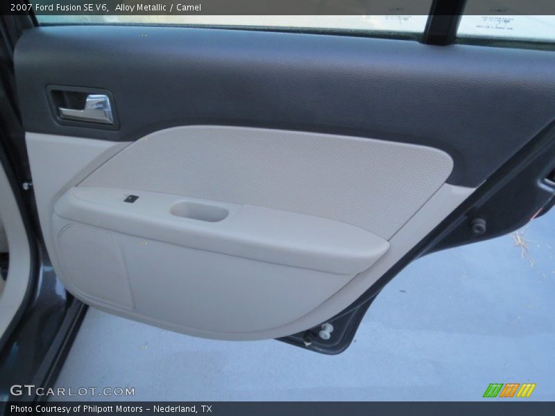 Alloy Metallic / Camel 2007 Ford Fusion SE V6