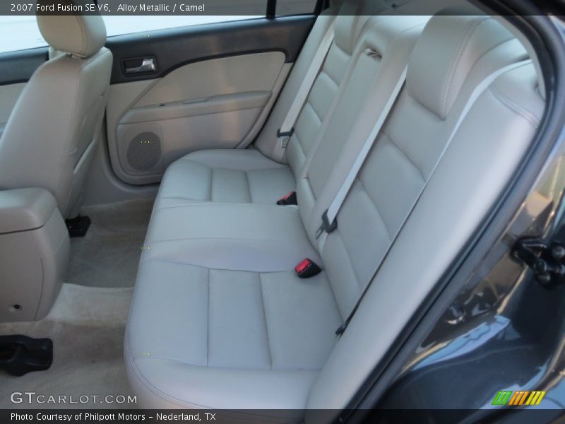Alloy Metallic / Camel 2007 Ford Fusion SE V6