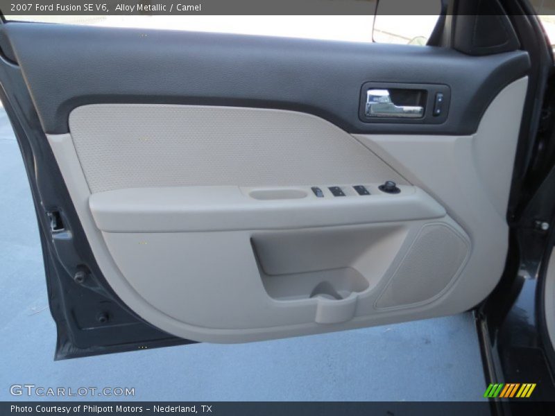 Alloy Metallic / Camel 2007 Ford Fusion SE V6