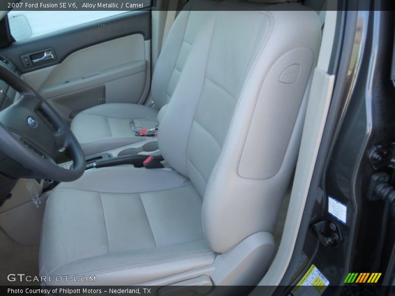 Alloy Metallic / Camel 2007 Ford Fusion SE V6