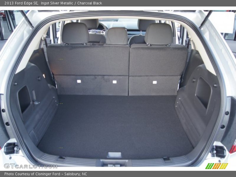 Ingot Silver Metallic / Charcoal Black 2013 Ford Edge SE