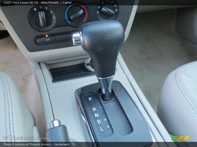 Alloy Metallic / Camel 2007 Ford Fusion SE V6