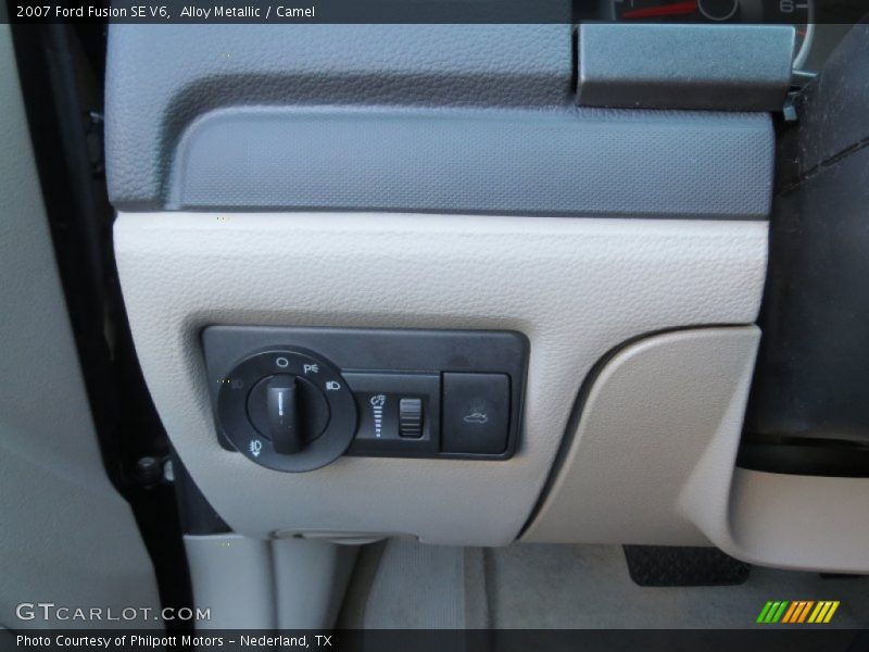 Alloy Metallic / Camel 2007 Ford Fusion SE V6