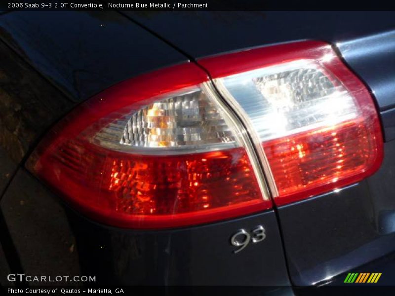 Nocturne Blue Metallic / Parchment 2006 Saab 9-3 2.0T Convertible