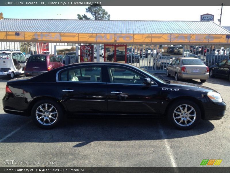 Black Onyx / Tuxedo Blue/Shale 2006 Buick Lucerne CXL