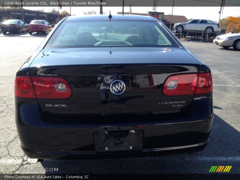 Black Onyx / Tuxedo Blue/Shale 2006 Buick Lucerne CXL
