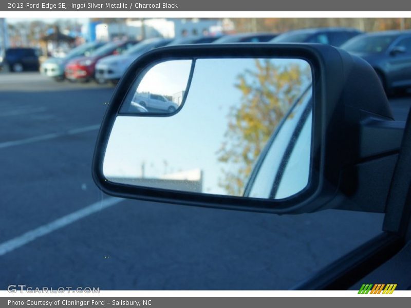 Ingot Silver Metallic / Charcoal Black 2013 Ford Edge SE