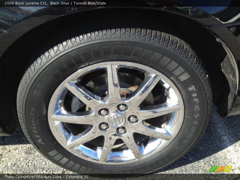 Black Onyx / Tuxedo Blue/Shale 2006 Buick Lucerne CXL