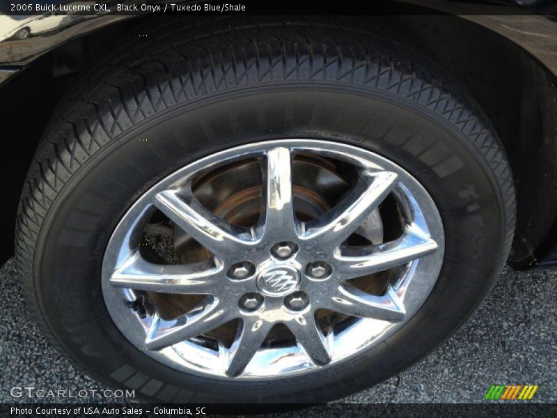 Black Onyx / Tuxedo Blue/Shale 2006 Buick Lucerne CXL