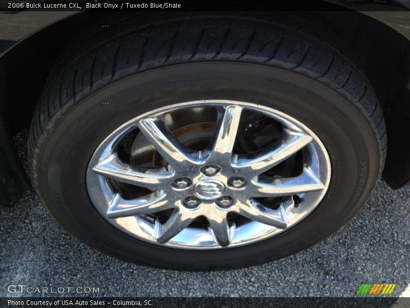 Black Onyx / Tuxedo Blue/Shale 2006 Buick Lucerne CXL