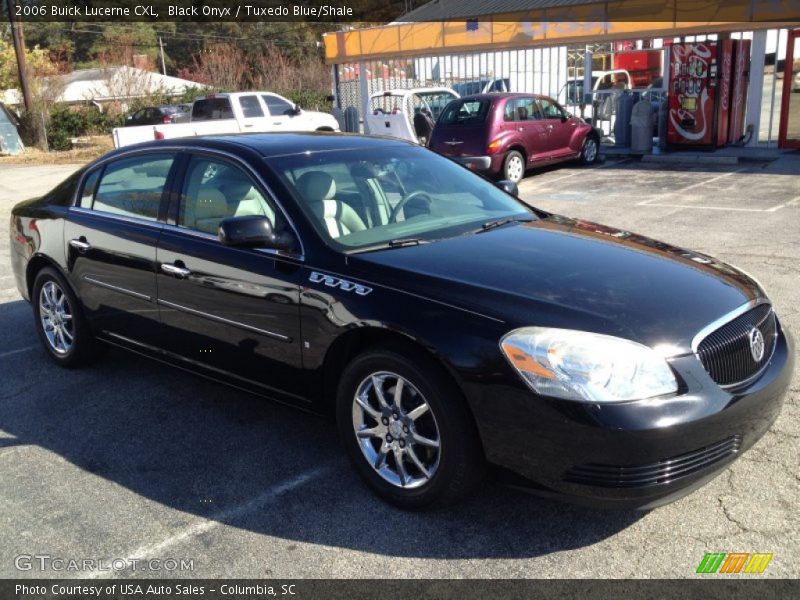 Black Onyx / Tuxedo Blue/Shale 2006 Buick Lucerne CXL