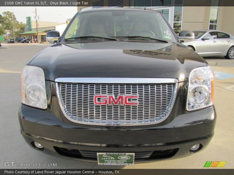 Onyx Black / Light Tan 2008 GMC Yukon XL SLT