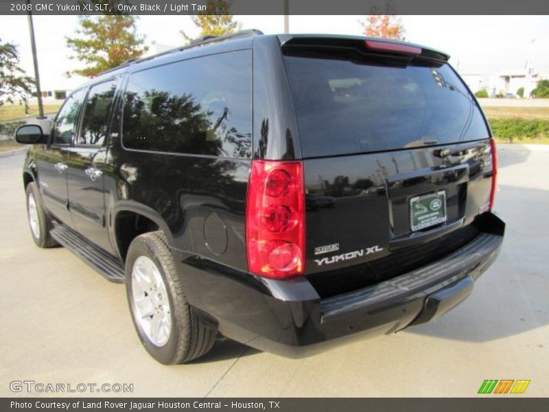 Onyx Black / Light Tan 2008 GMC Yukon XL SLT
