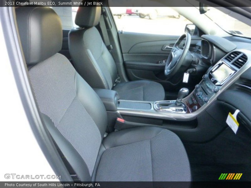 Summit White / Jet Black 2013 Chevrolet Malibu ECO