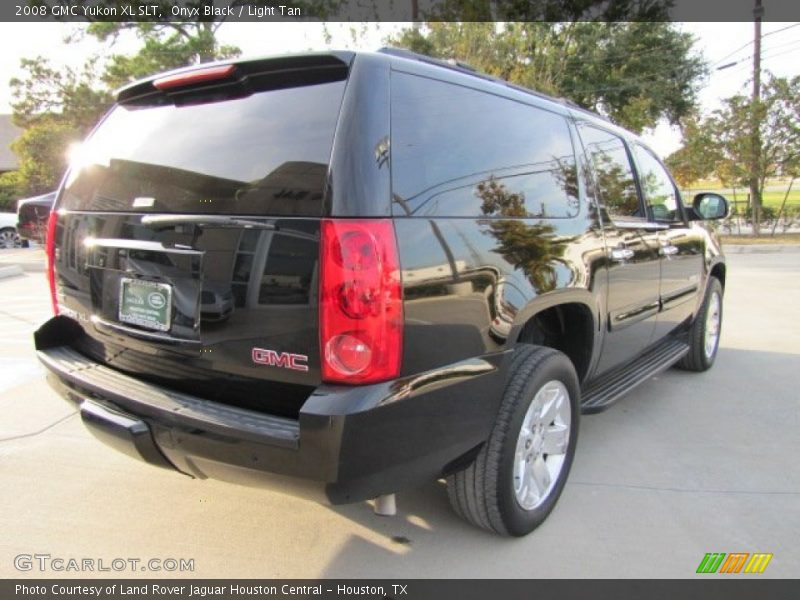Onyx Black / Light Tan 2008 GMC Yukon XL SLT