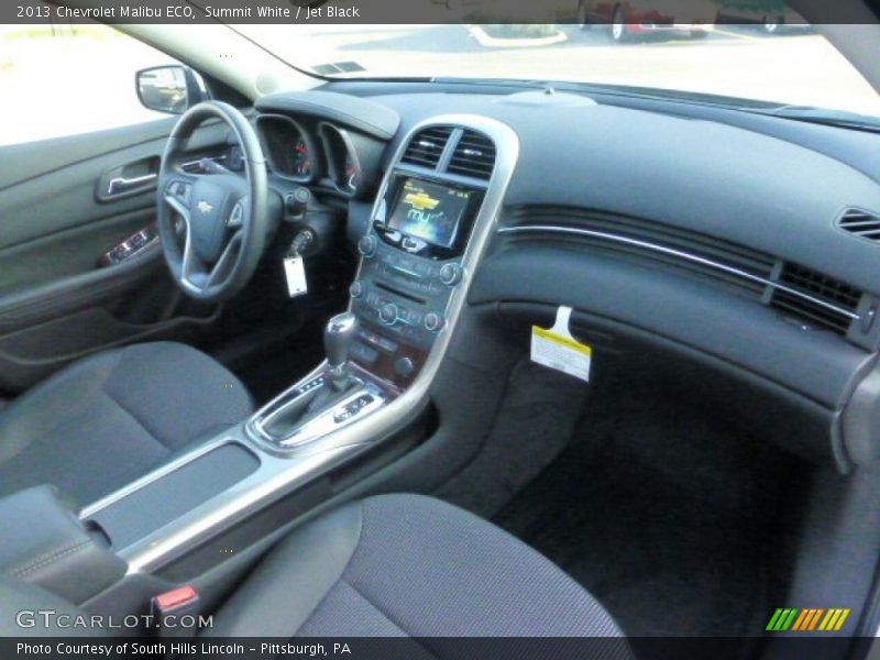 Summit White / Jet Black 2013 Chevrolet Malibu ECO