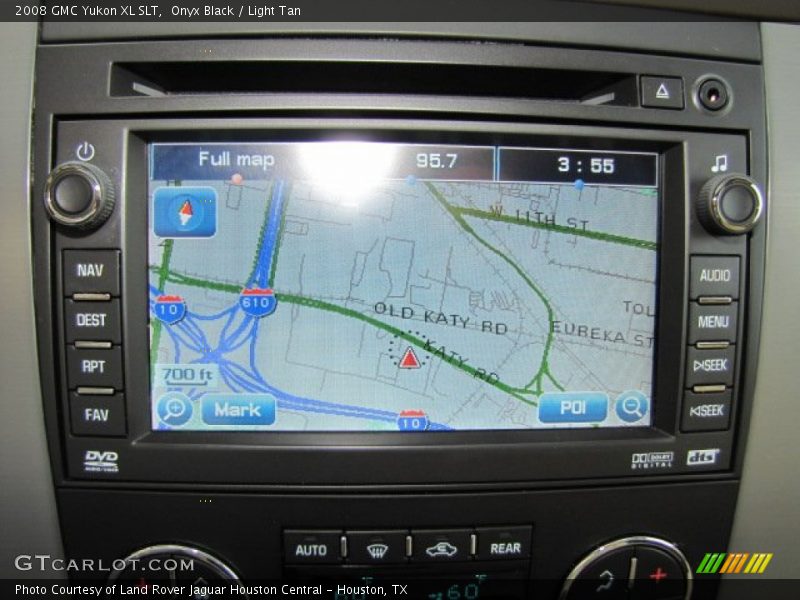 Onyx Black / Light Tan 2008 GMC Yukon XL SLT