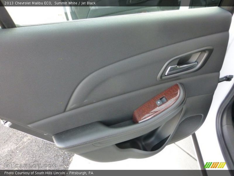 Summit White / Jet Black 2013 Chevrolet Malibu ECO