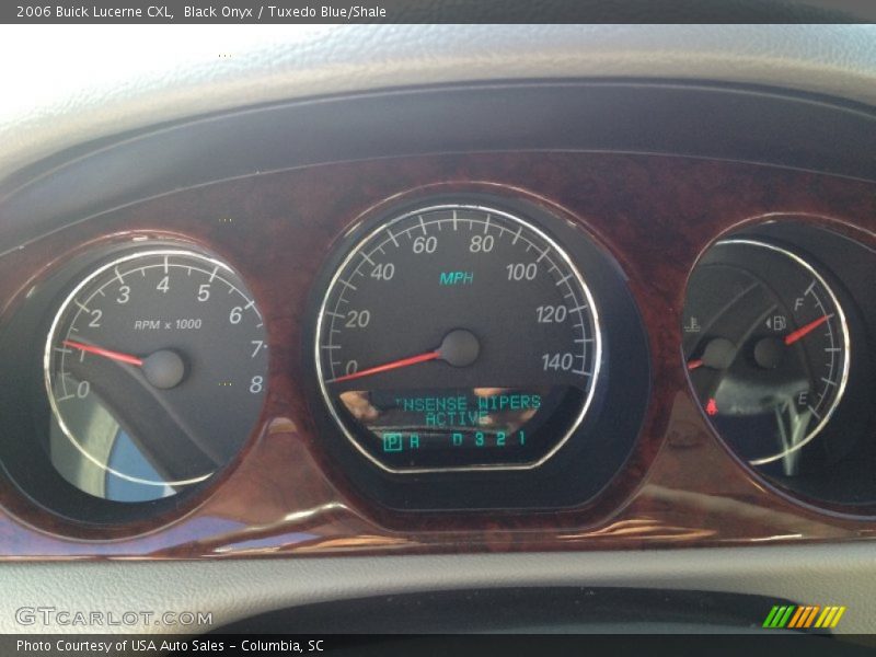 Black Onyx / Tuxedo Blue/Shale 2006 Buick Lucerne CXL