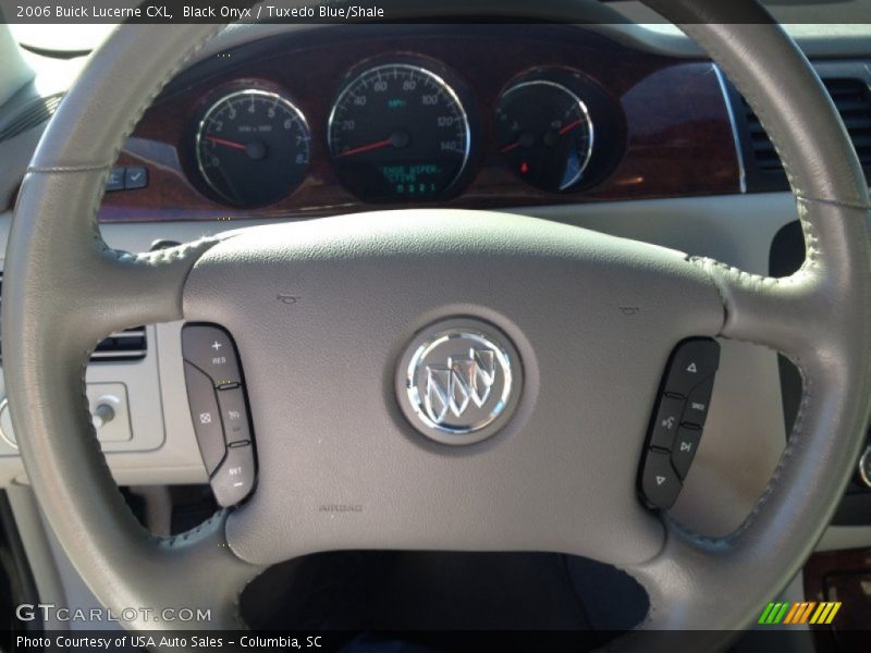 Black Onyx / Tuxedo Blue/Shale 2006 Buick Lucerne CXL