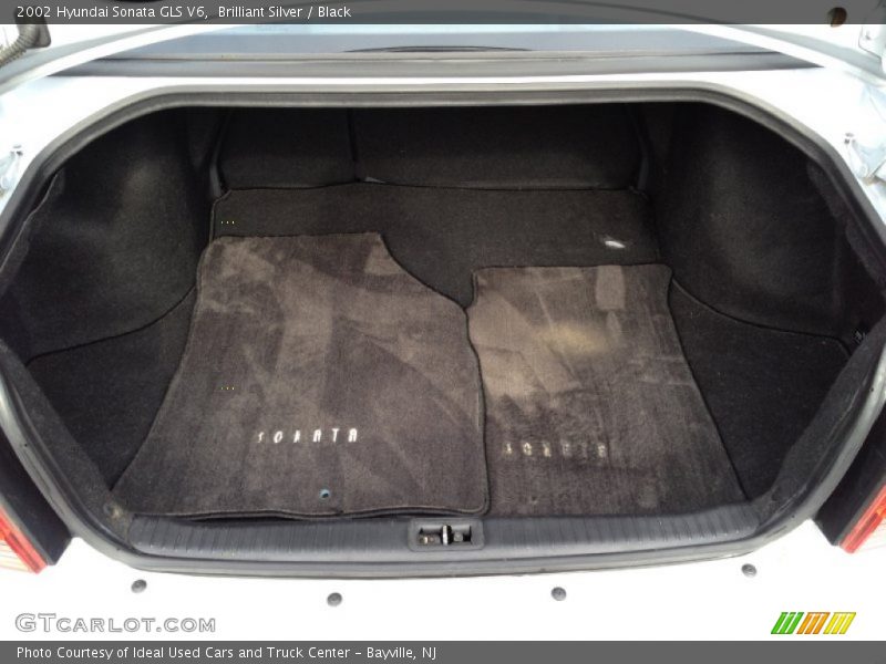 Brilliant Silver / Black 2002 Hyundai Sonata GLS V6
