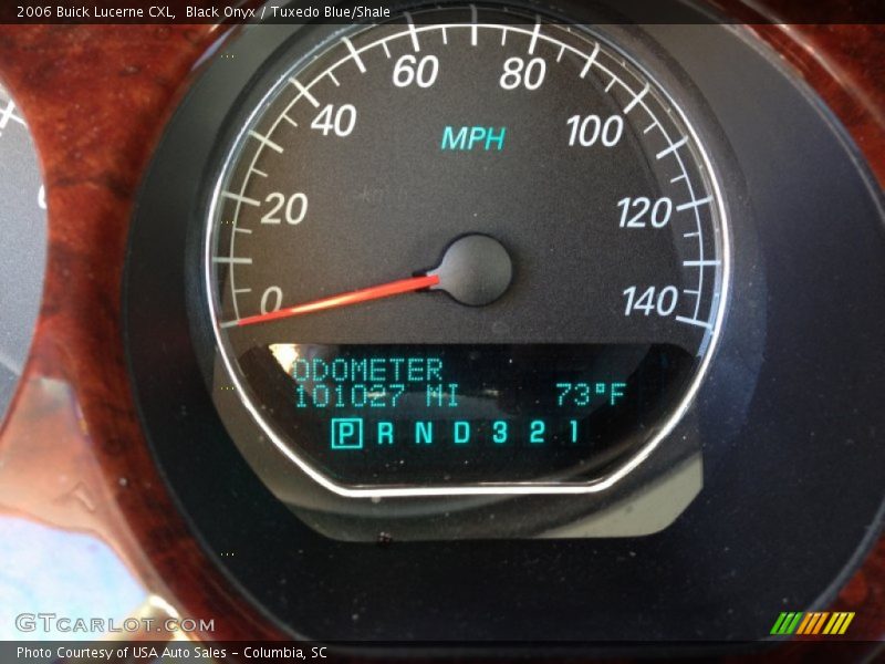 Black Onyx / Tuxedo Blue/Shale 2006 Buick Lucerne CXL